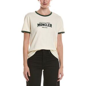 Moncler Womens  T-Shirt, White